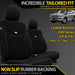 Toyota Landcruiser 200 Series GX/GXL Neoprene 2x Front Seat Covers (Available)-Razorback 4x4