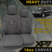 Toyota Landcruiser 200 Series Sahara (Pre Facelift) Heavy Duty XP7 Canvas 2x Front Seat Covers (Made to Order)-Razorback 4x4