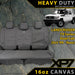 Toyota Landcruiser 79 Heavy Duty XP7 Canvas Rear Row Seat Covers (Available)-Razorback 4x4