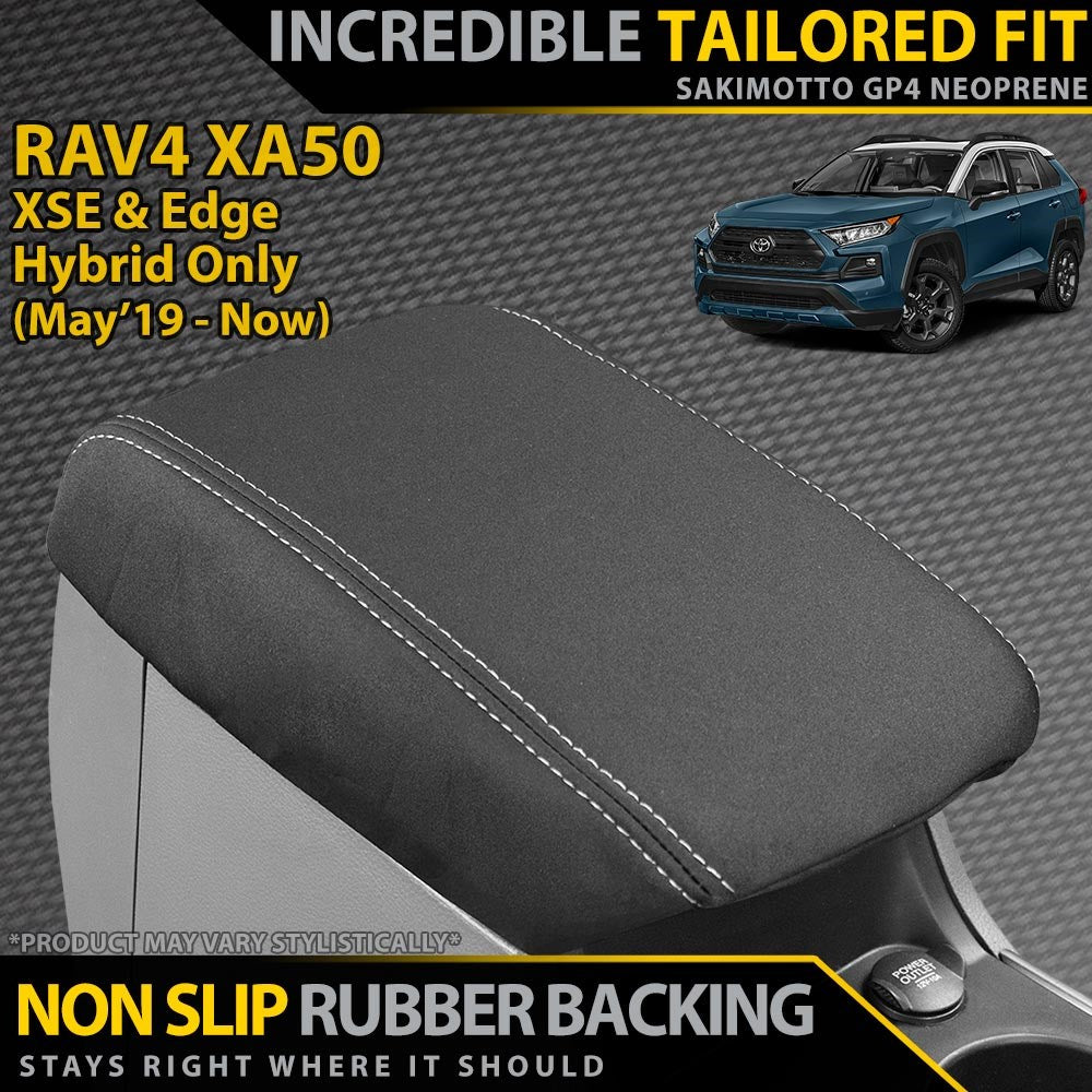 Toyota RAV4 XA50 XSE/Edge Hybrid Neoprene Console Lid Cover (In Stock)