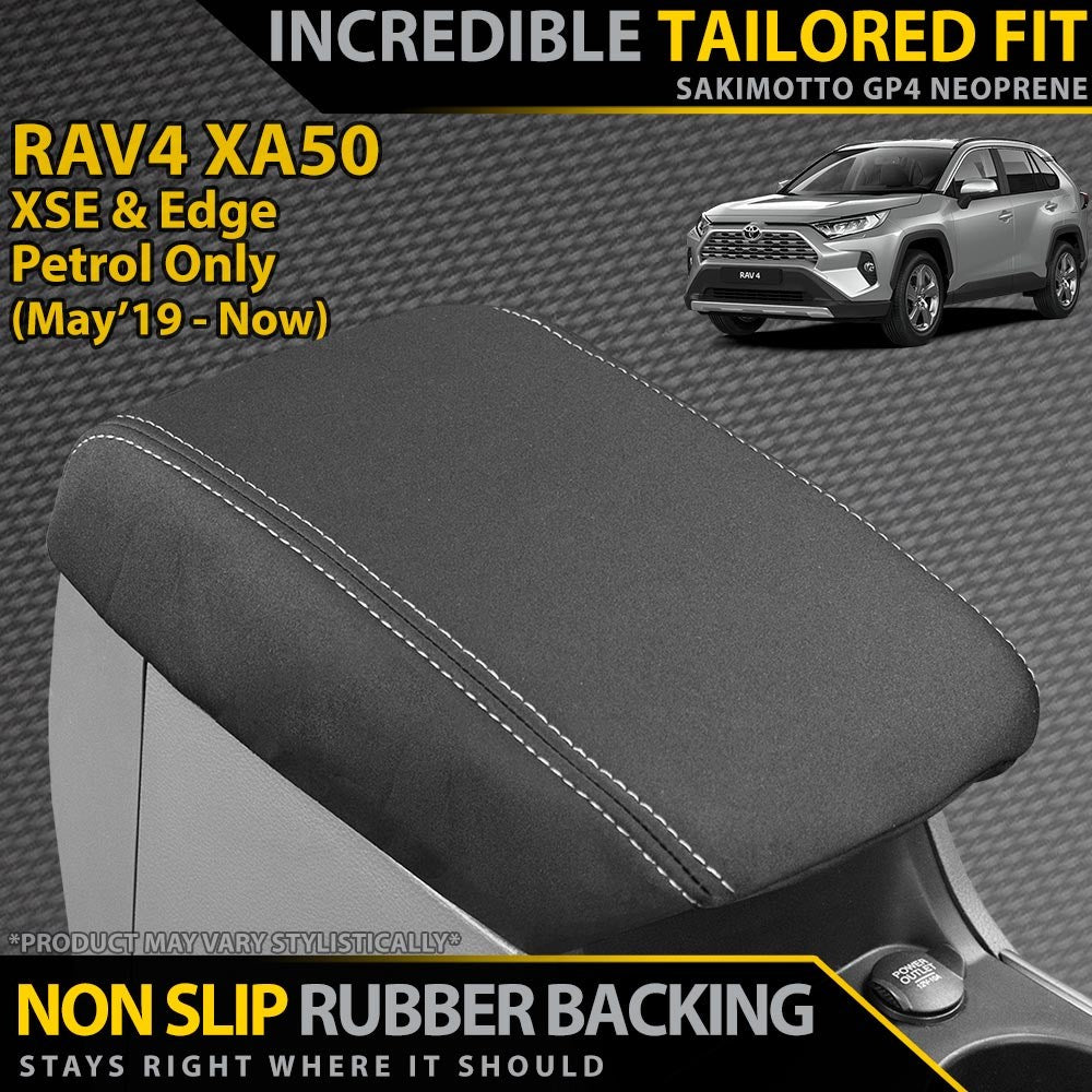 Toyota RAV4 XA50 XSE/Edge Petrol Neoprene Console Lid Cover (In Stock)