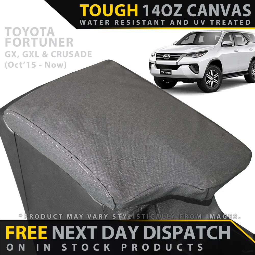 Toyota Fortuner XP6 Tough Canvas Armrest Console Lid (in stock)