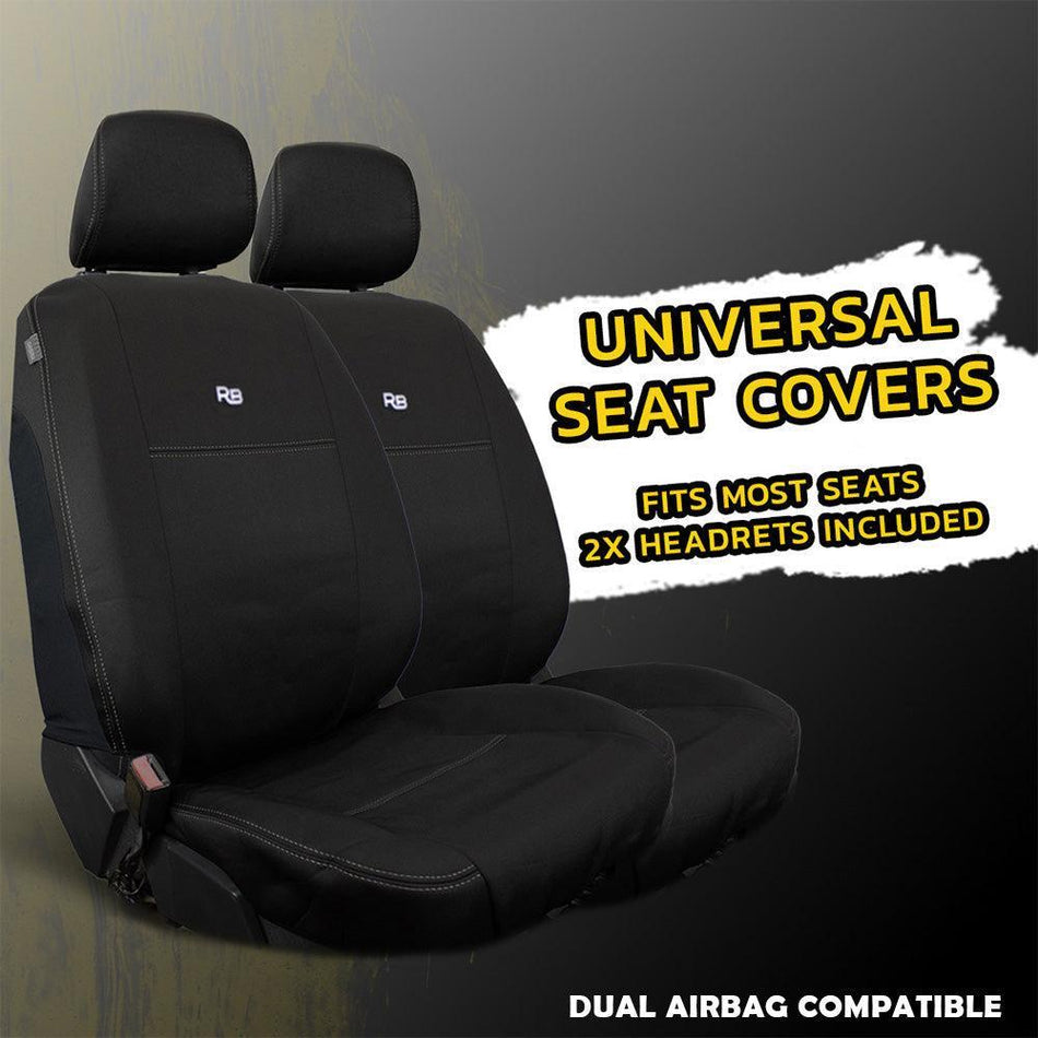 Universal GP4 Neoprene 2x Front Seat Covers (In Stock)-Razorback 4x4