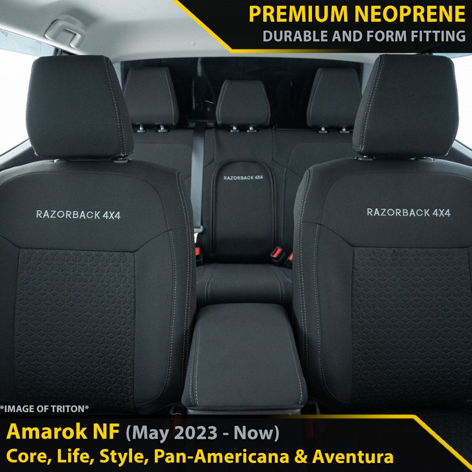 Volkswagen All-New Amarok NF GP6 Premium Neoprene Bundle (Made to Order)-Razorback 4x4