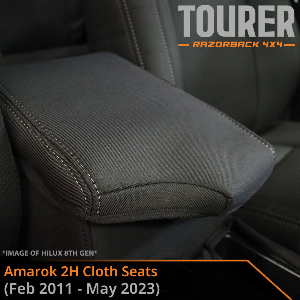 Volkswagen Amarok 2H (Cloth Seats) GP9 Tourer Console Lid Cover (Made to Order)