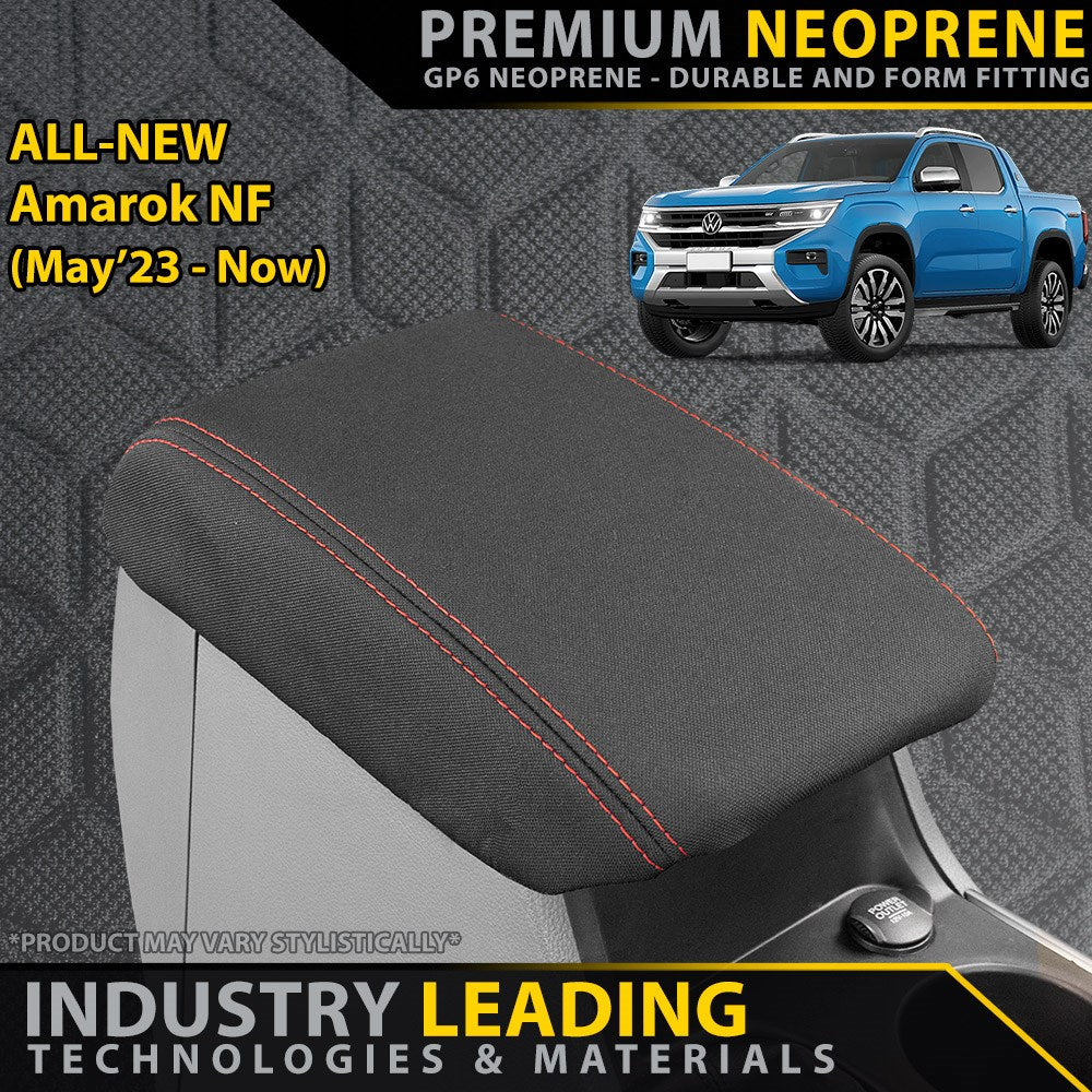 Volkswagen All-New Amarok Premium Neoprene Console Lid (Made to Order)-Razorback 4x4