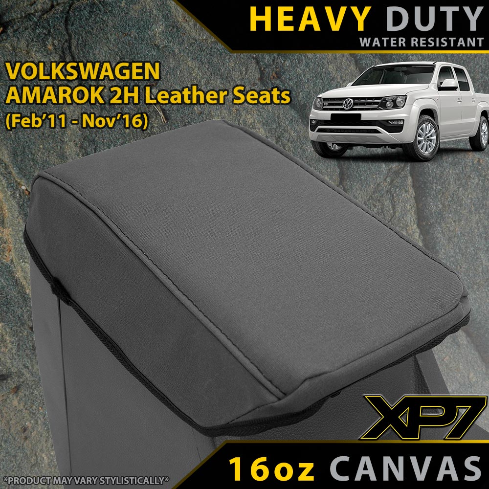 Volkswagen Amarok 2H (Leather Seats) Heavy Duty XP7 Canvas Console Lid (In Stock)