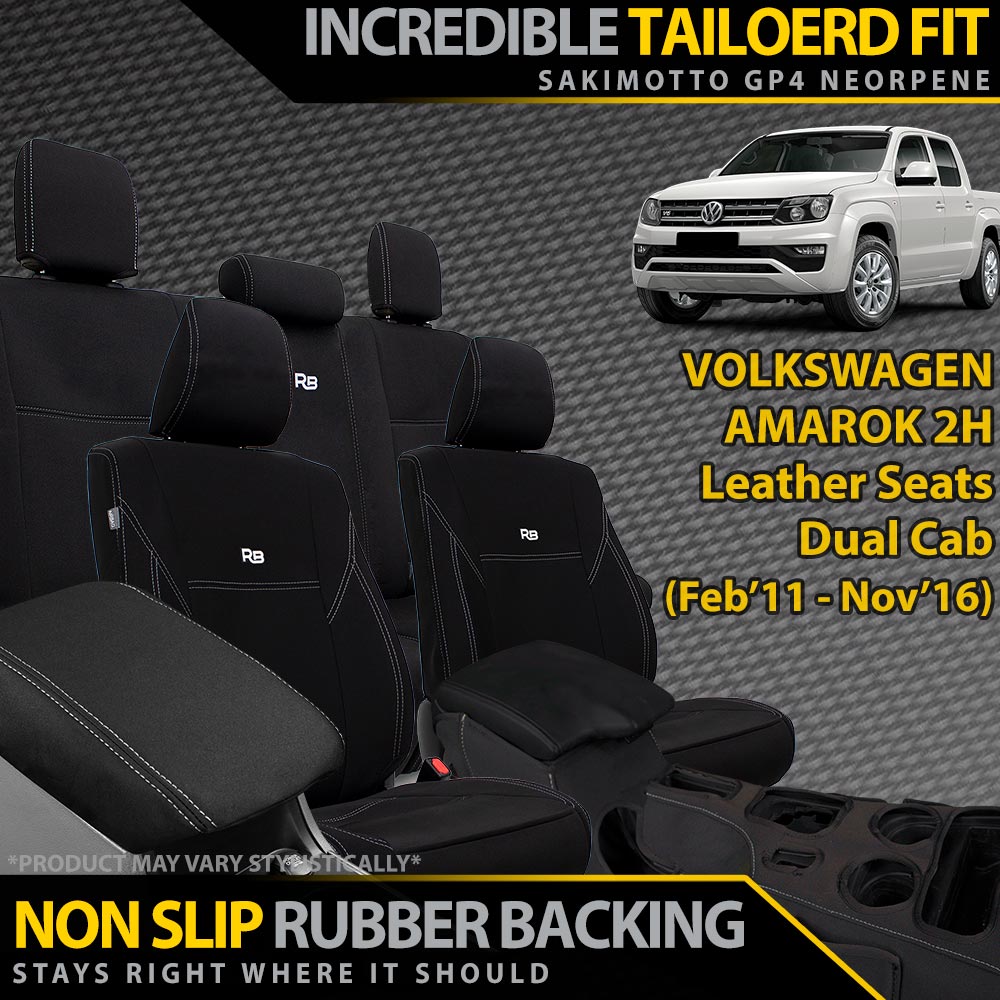Volkswagen Amarok 2H (Leather Seats) Neoprene Bundle (Made to Order)