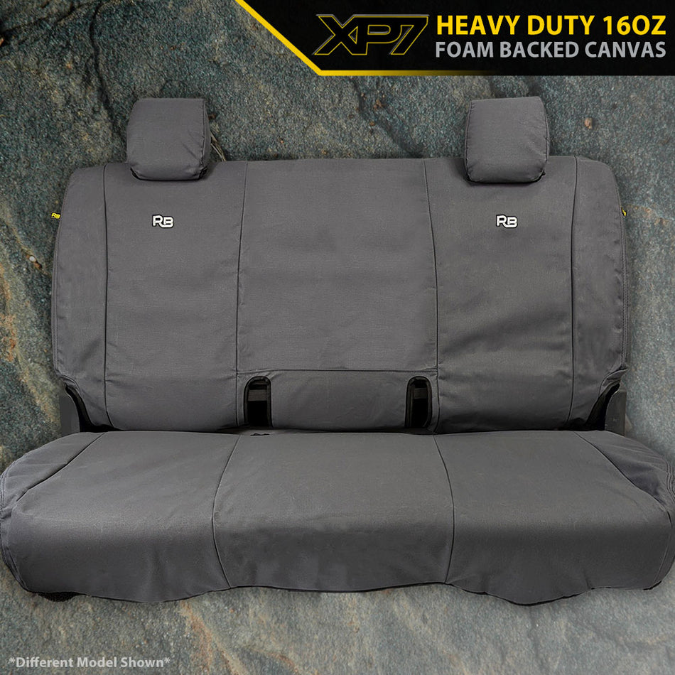 Isuzu MU-X RJ - XP7 Heavy-Duty Canvas 3rd Row Seat Covers (Made to Order)