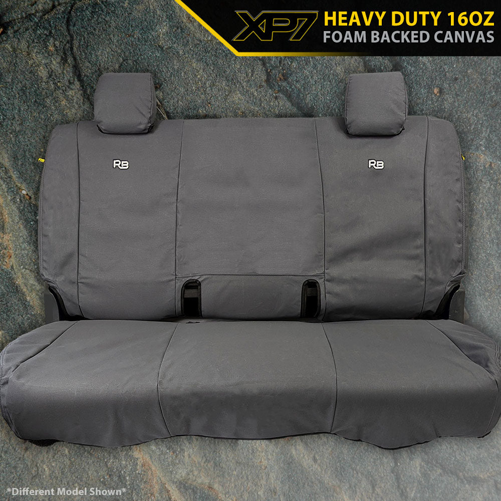 Ford Next-Gen Everest UB - XP7 Heavy Duty Canvas 3rd Seat Covers (Made to Order)