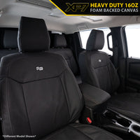 Toyota Hilux 8th Gen - SR & SR5 with Cloth Seats - CANVAS+ Seat Cover Bundle