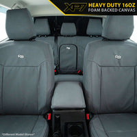 Toyota Hilux 8th Gen - SR & SR5 with Cloth Seats - CANVAS+ Seat Cover Bundle