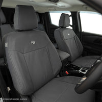 Toyota Landcruiser 79 Series - Single Cab (Oct 2016+) - CANVAS+ Front Seat Covers
