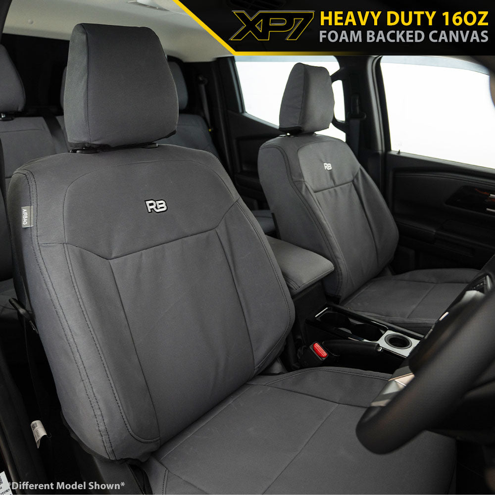 Ford Next-Gen Everest UB - Trend & Tremor - XP7 Heavy Duty Canvas 2x Front Seat Covers (Available)