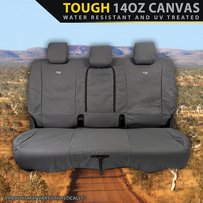 Ford Everest UA - XP6 Tough Canvas 2nd Row Seat Covers (In Stock)