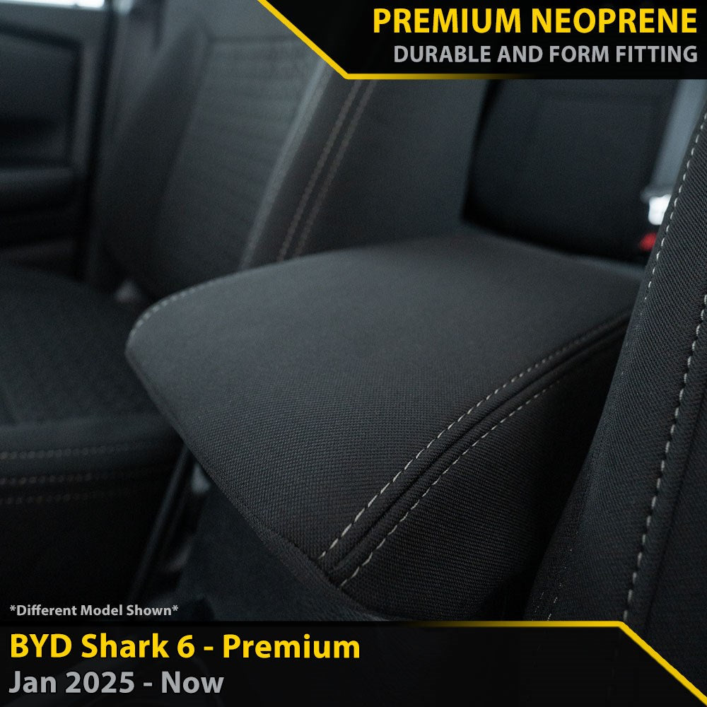 Razorback 4x4 - BYD Shark 6 GP6 Premium Neoprene Console Lid Cover