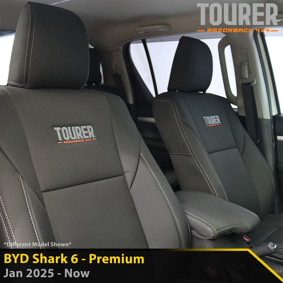 BYD Shark 6 - GP9 Tourer 2x Front Seat Covers (Made to Order)