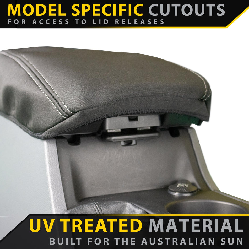 Toyota Prado 150 - GP6 Premium Neoprene Console Lid Cover (Made to Order)