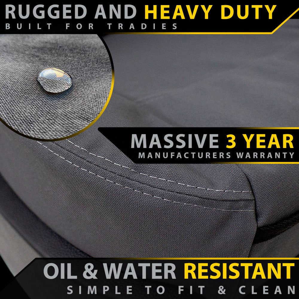 Ford Ranger PX II XP6 Tough Canvas Console Lid (In Stock)
