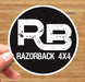 Razorback 4x4 UV Treated Sticker-Razorback 4x4