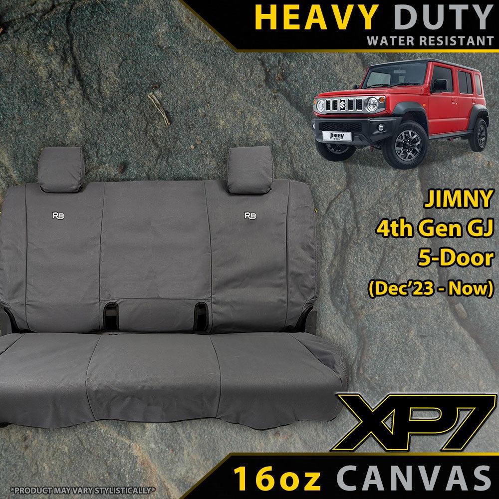 Suzuki Jimny 4th Gen GJ 5-Door XL Heavy Duty XP7 Canvas Rear Row Seat Covers (Made to Order)