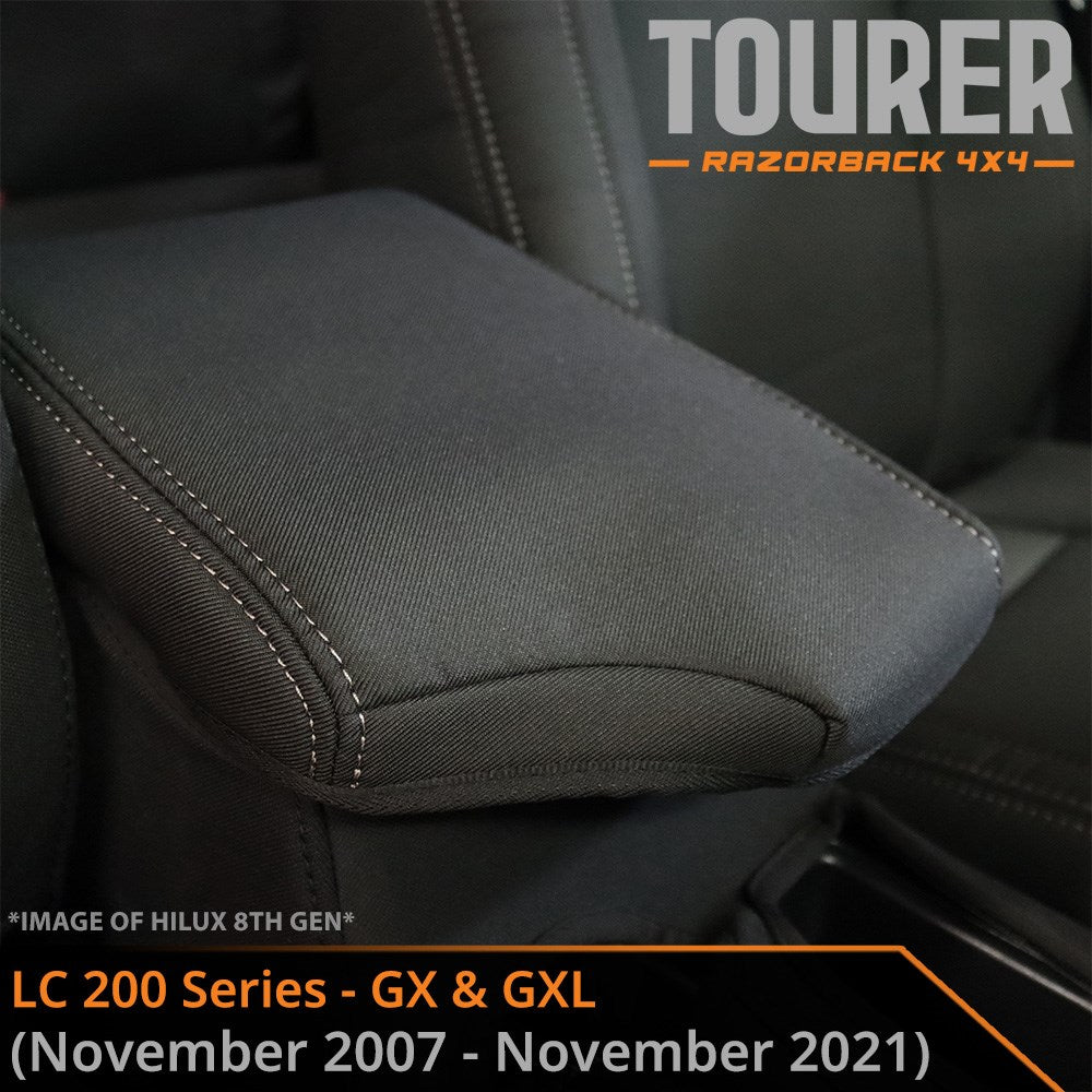 Toyota Landcruiser 200 Series GX/GXL GP9 Tourer Console Lid Cover (Made to Order)