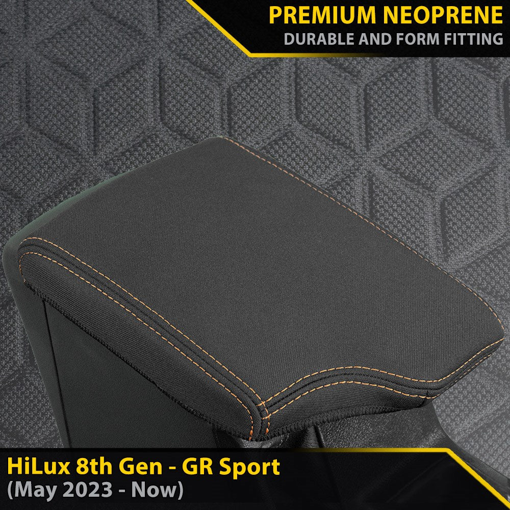 Toyota Hilux 8th Gen GR Sport GP6 Premium Neoprene Console Lid (Available)