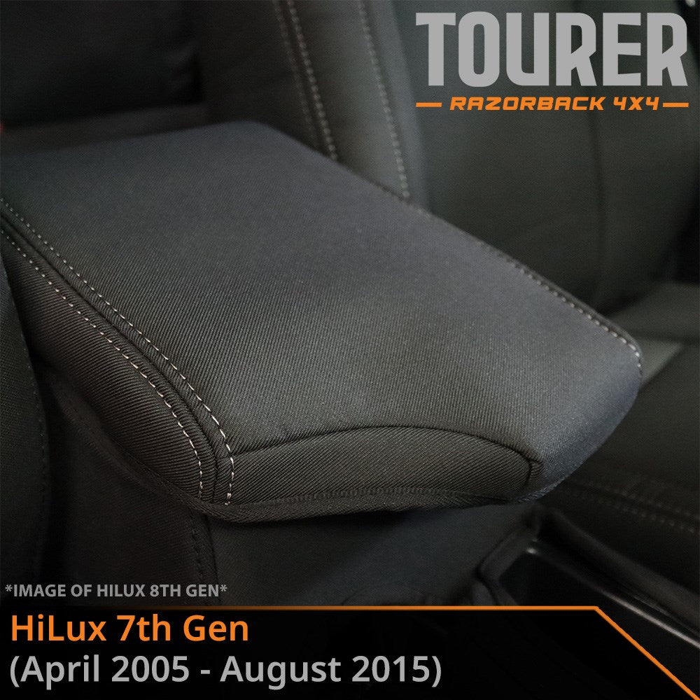 Toyota HiLux 7th Gen GP9 Tourer Console Lid Cover (Made to Order)