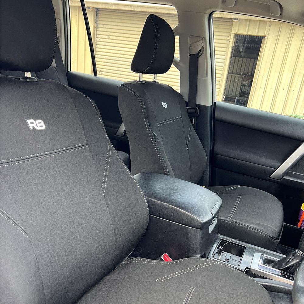 Toyota Prado 150 (Pre Facelift) Neoprene 2x Front Seat Covers (In Stock)