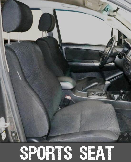 Toyota Hilux 7th Gen - Sports Seat With Seat Airbags (AUTO) - GP6 Premium Neoprene Full Bundle (Made to Order)
